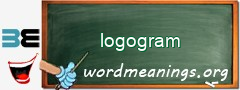 WordMeaning blackboard for logogram